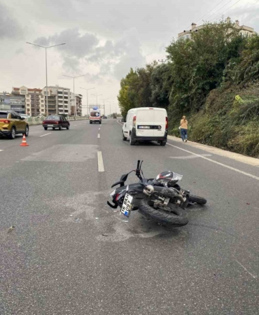 Mudanya’da trafik kazası : 1 yaralı