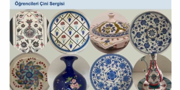 Çini sanatının gelenekten günümüze uzandığı sergi sanatseverlerle buluşuyor