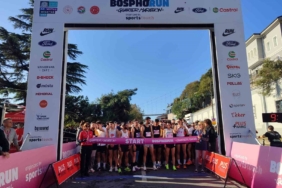 ’Bosphorun Quarter Marathonu’nda 3 bin kişi kıyasıya mücadele etti