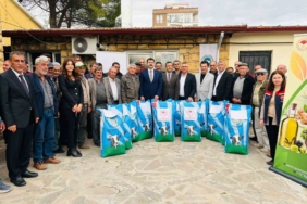 Ayvacık Organik Kırmızı Et Üreticileri Birliği’ne tohum desteği