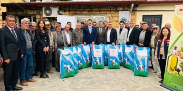 Ayvacık Organik Kırmızı Et Üreticileri Birliği’ne tohum desteği