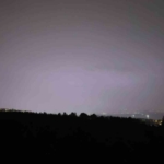 Kocaeli’de şimşekler adeta geceyi gündüze çevirdi