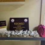 Kocaeli’deki operasyonlarda 51 kilo uyuşturucu ele geçirildi