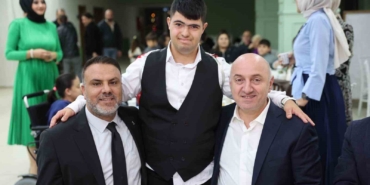 Özel birey Eren için coşkulu asker uğurlaması