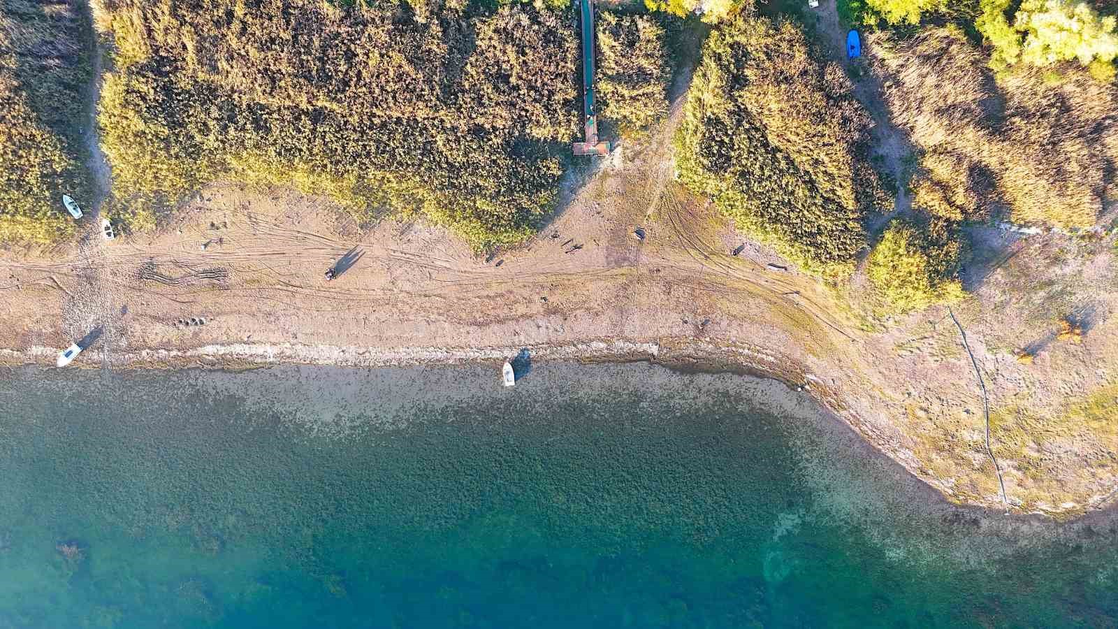 Manzarasıyla büyüleyen Sapanca’da su seviyesi: 28.91