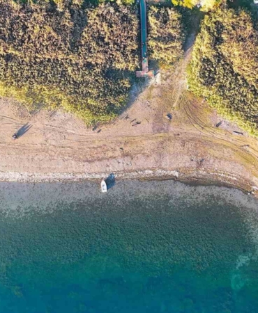 Manzarasıyla büyüleyen Sapanca’da su seviyesi yüzde 28