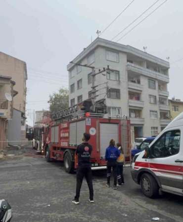 Tekirdağ’da baca yangını korkuttu