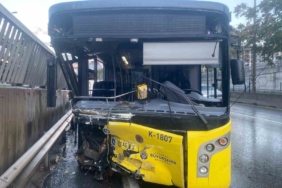 Kadıköy’de alkollü İETT şoförü bariyerlere saplandı: 2 yaralı