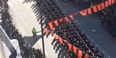 Bursa’da gurur veren görüntüler