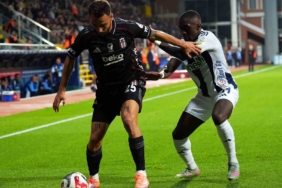 Trendyol Süper Lig: Kasımpaşa: 1 - Beşiktaş: 1 (İlk yarı)