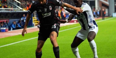 Trendyol Süper Lig: Kasımpaşa: 1 - Beşiktaş: 1 (İlk yarı)