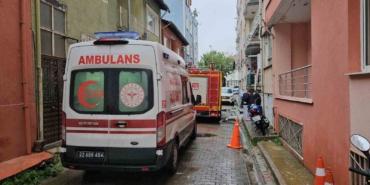 Edirne’de baca yangını korkuttu