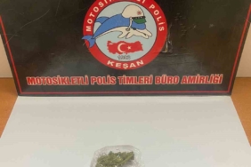 Keşan’da uyuşturucuyla yakalanan şahıs gözaltına alındı