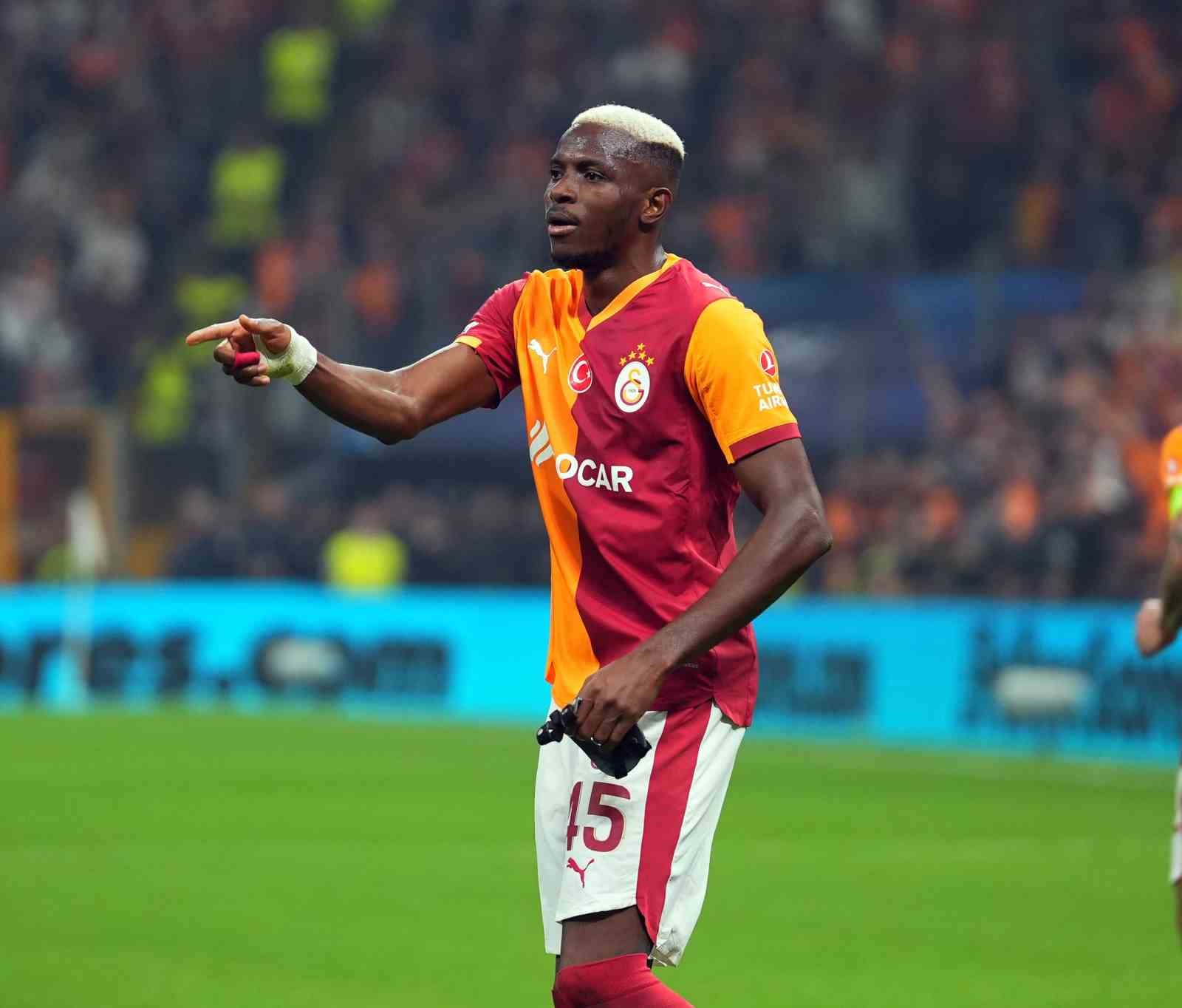 Galatasaray’ın, Şampiyonlar Ligi’ndeki en erken golü Osimhen’den