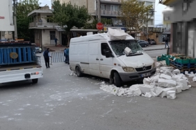 Bursa’da lodos: Otomobilin üzerine ağaç devrildi, o anlar kameraya yansıdı