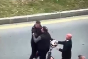Başakşehir’de trafikte tartıştığı motosikletliye çocuğunun gözü önünde saldırdı