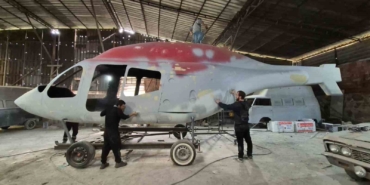 Otomobiller ve dev kasklarla başladı, şimdi fiberglas helikopter üretmeyi hedefliyor