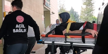 Başına makine çarpan işçi kanlar içinde kaldı