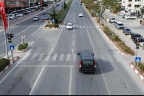 Bilecik’te drone destekli trafik denetimi