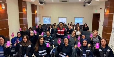 Bursa Jandarmasından kadına şiddete karşı yoğun mesai