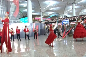 Cumhuriyet Bayramı İstanbul Havalimanı’nda coşkuyla kutlandı