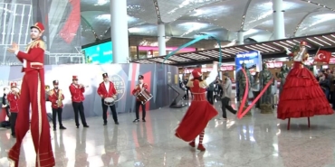 Cumhuriyet Bayramı İstanbul Havalimanı’nda coşkuyla kutlandı