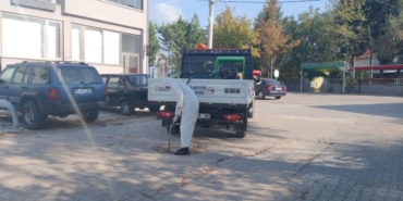 Bilecik’te kışlak ilaçlama çalışmaları sürüyor