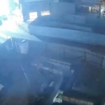 Gebze’deki binanın yıkılma anı kamerada