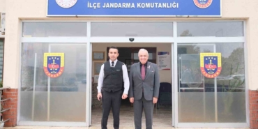 Başkan Şadi Özdemir’den Üsteğmen Önderışık’a hayırlı olsun ziyareti