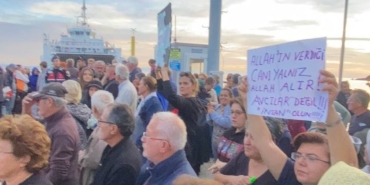 Ava gelen avcılara protesto şoku