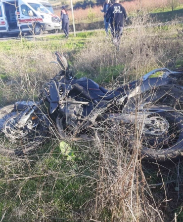 Bilecik’te motosiklet kazası: 1 kişi hayatını kaybetti