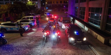 Edirne’de polis ve gece bekçilerinden şok asayiş denetimi