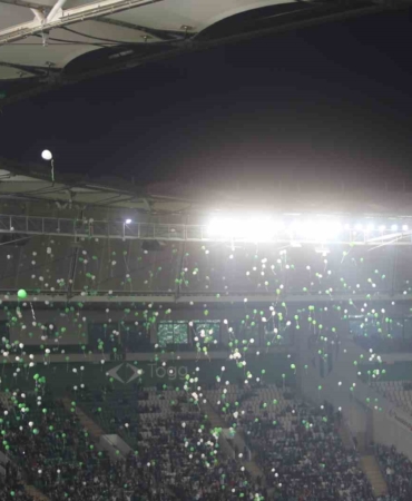 Bursaspor taraftarları minik Çağan Ata’nın mücadelesini kutladı