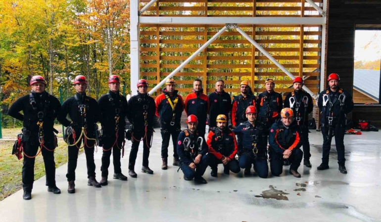 Teleferik tatbikatı gerçeği aratmadı