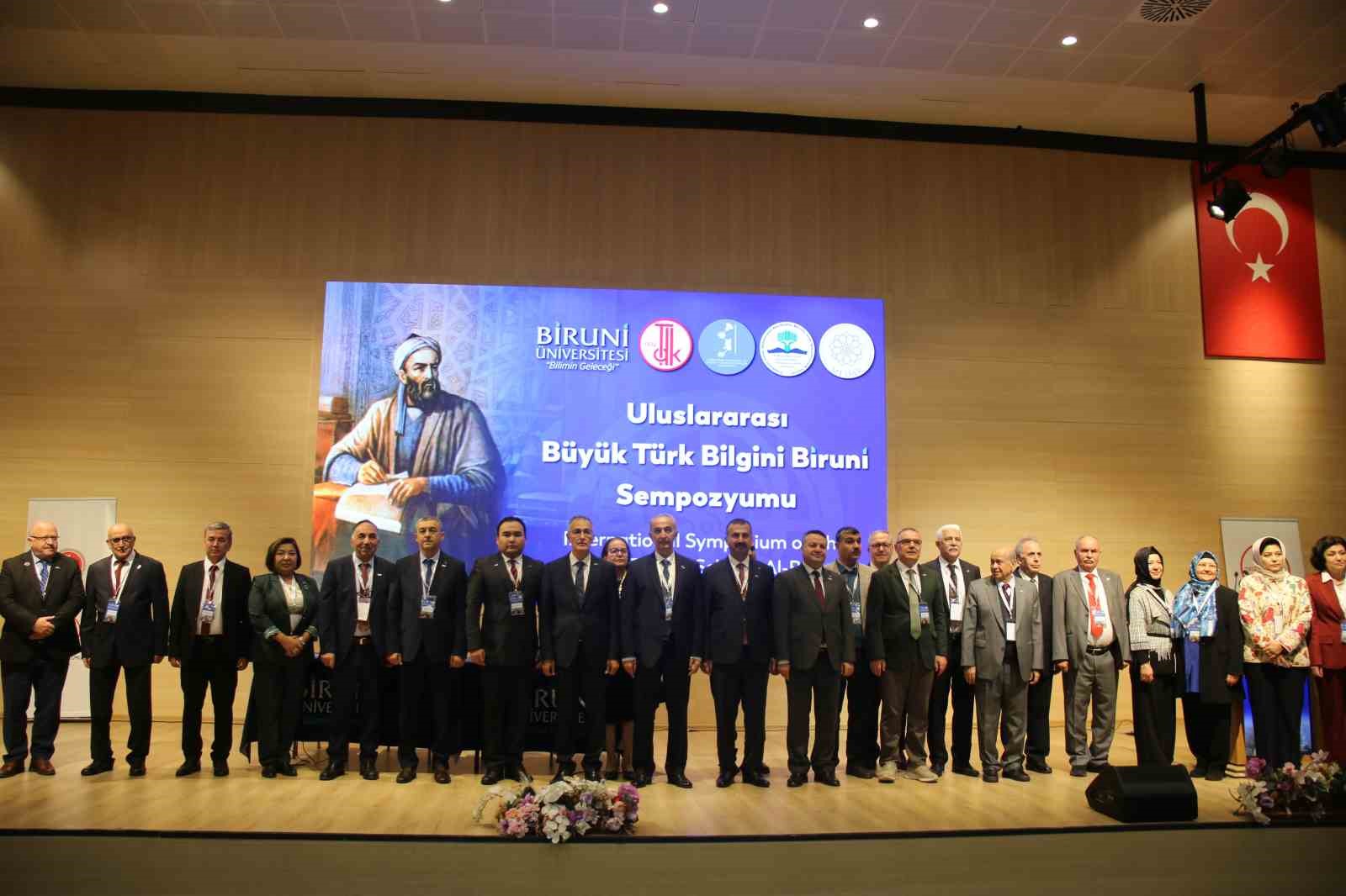 Uluslararası bilim buluşması: Büyük Türk Bilgini Biruni Sempozyumu yapıldı