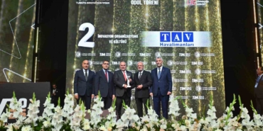 TAV Havalimanları, İnovaLİG’de ödüle layık görüldü