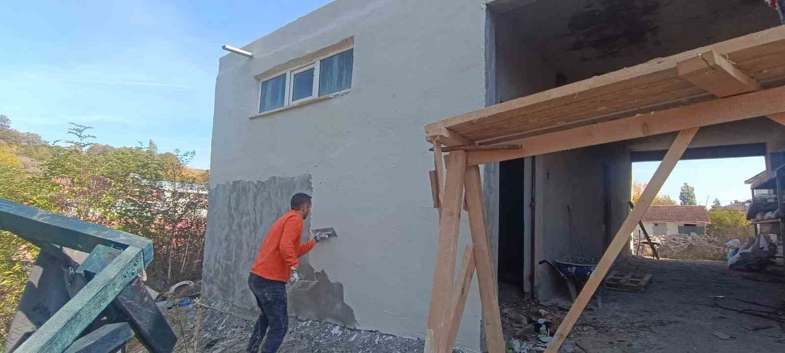 Pazaryeri köylerinde altyapı ve tadilat çalışmaları sürüyor