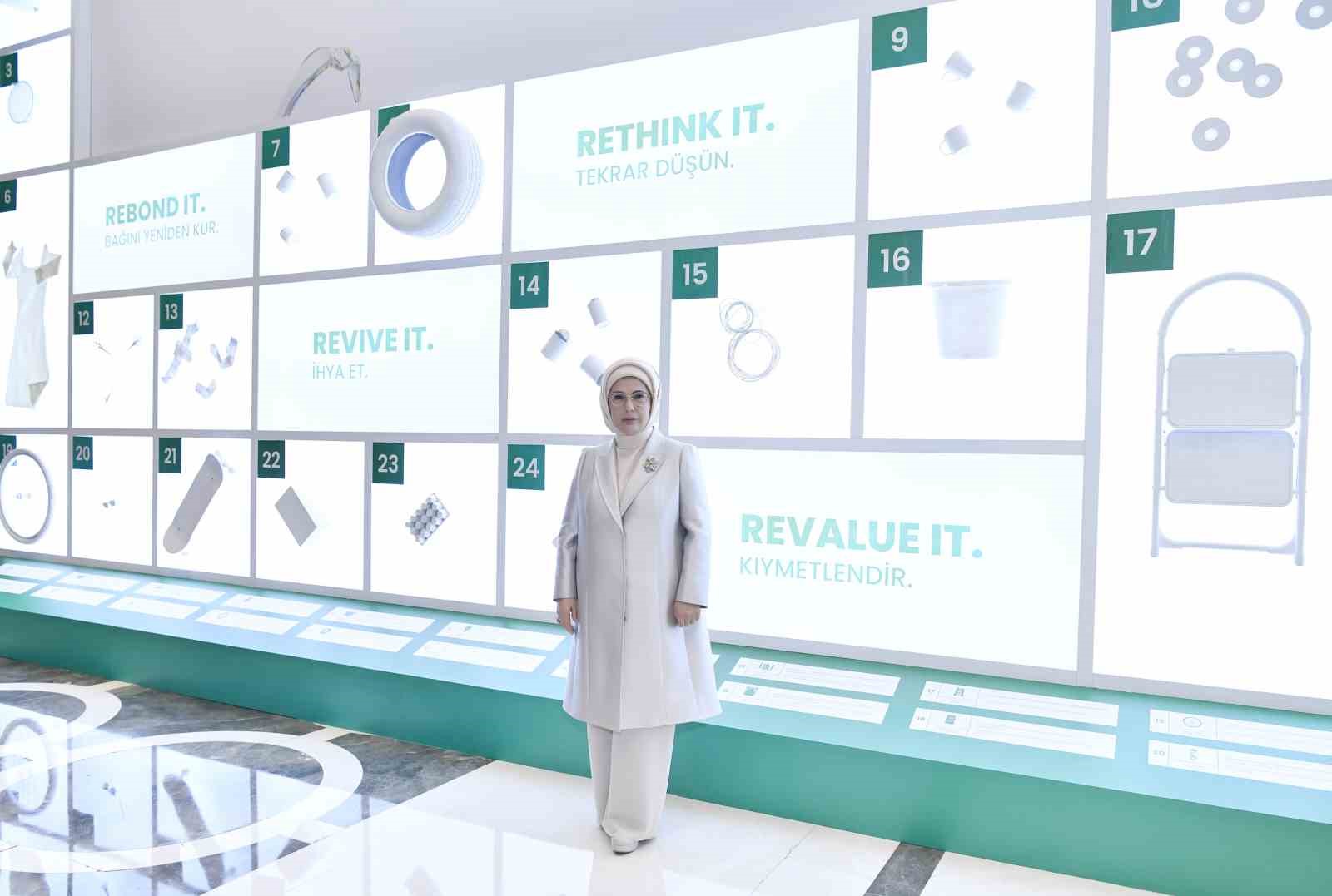 Emine Erdoğan: "İstanbul’umuz bundan sonra sıfır atığın başkenti olacak"