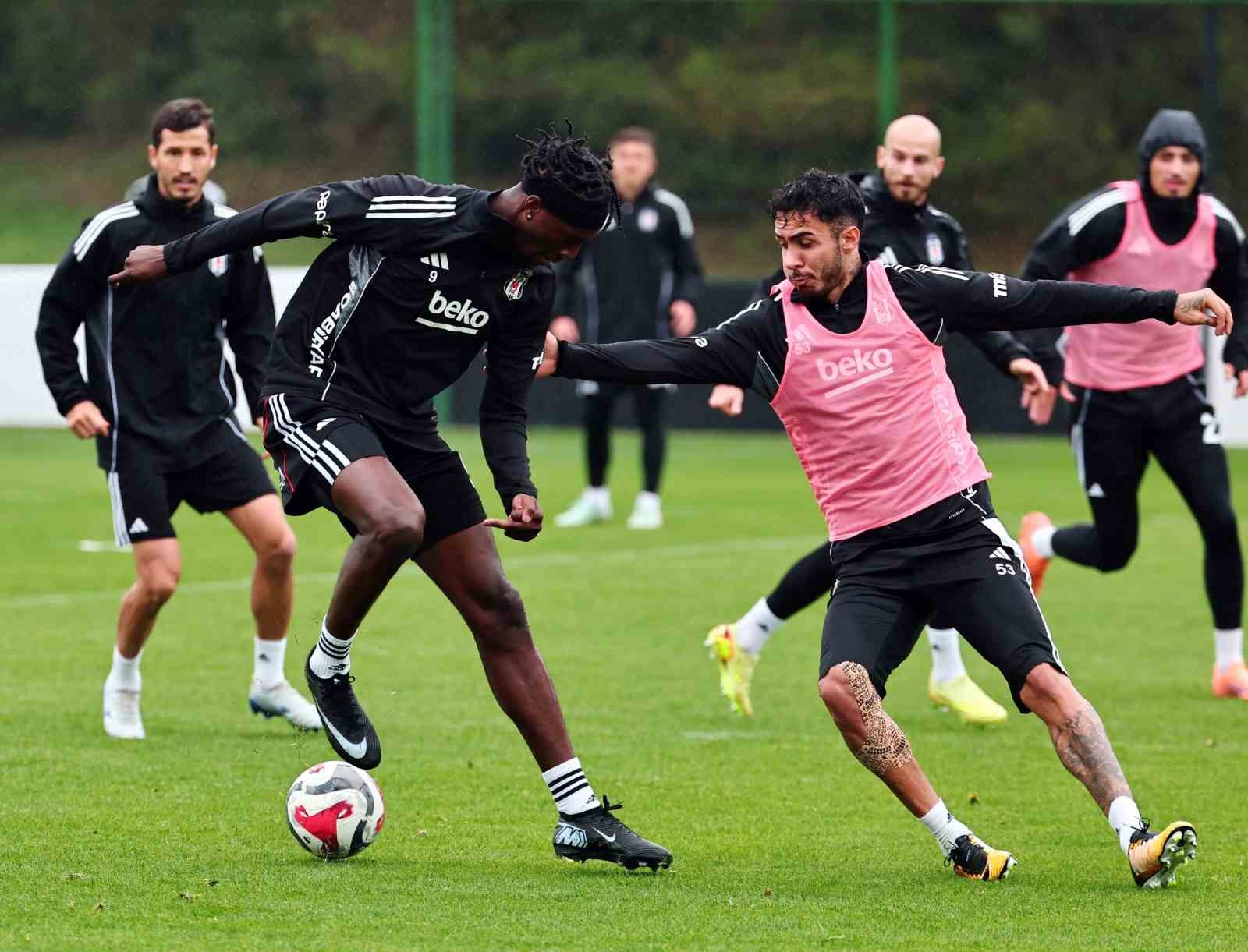 Beşiktaş, Gençlerbirliği maçının hazırlıklarını sürdürdü