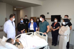 Fedakâr babadan oğluna en anlamlı hediye: 9 yaşındaki oğluna böbreğini verdi.