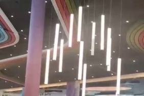 İstanbul’da hissedilen 5.0 büyüklüğündeki deprem anı AVM’de böyle görüntülendi