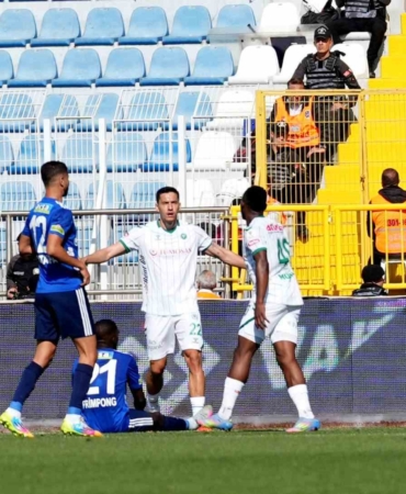 Trendyol Süper Lig: Kasımpaşa: 0 - Konyaspor: 1 (İlk yarı)