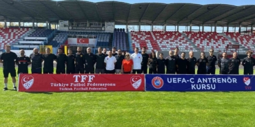 UEFA C Kursu 11 ilde yapıldı