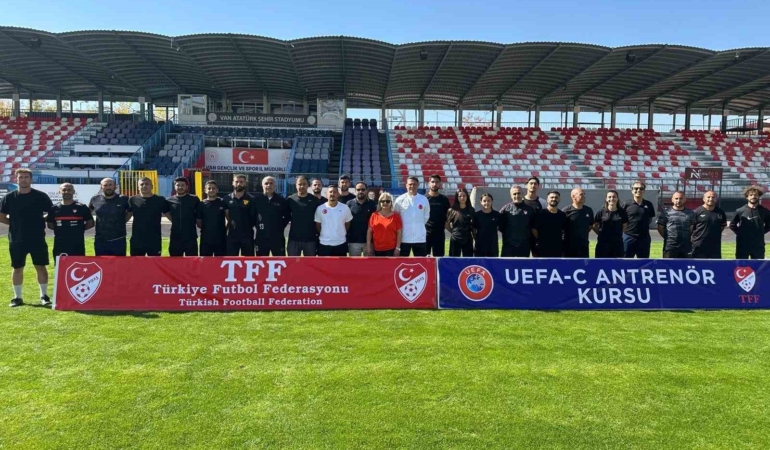 UEFA C Kursu 11 ilde yapıldı