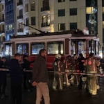 İstiklal Caddesi’nde nostaljik tramvayda yangın paniği
