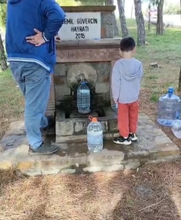 Gökçeada yaşanan sel nedeniyle 2 gündür susuz kaldı