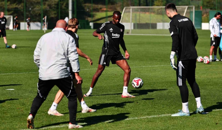 Beşiktaş’ta Konyaspor maçının hazırlıkları tamamlandı