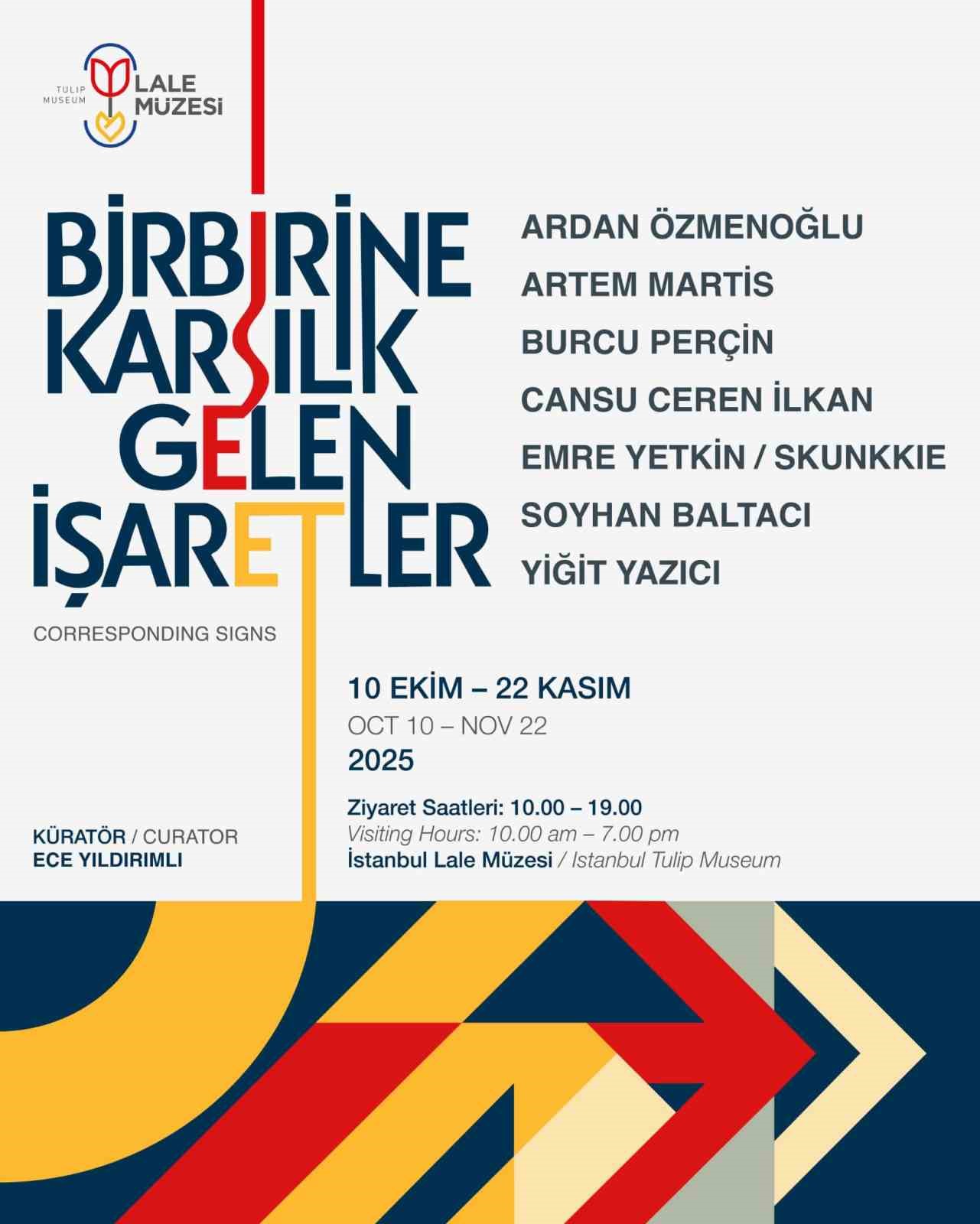 Lale Müzesi ‘Birbirine Karşılık Gelen İşaretler’ sergisi ile yeniden kapılarını açıyor