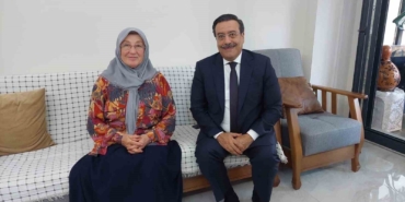 Burhaniye Kaymakamı Atilla, şehit ailesini ziyaret etti