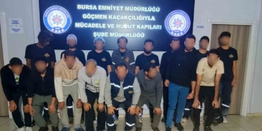 Bursa’da kaçak göçmen operasyonu